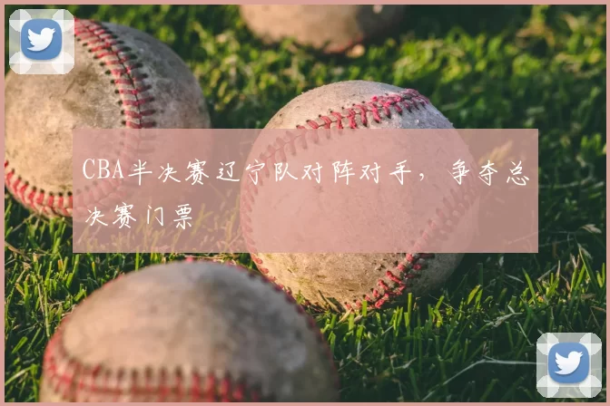 CBA半决赛辽宁队对阵对手，争夺总决赛门票