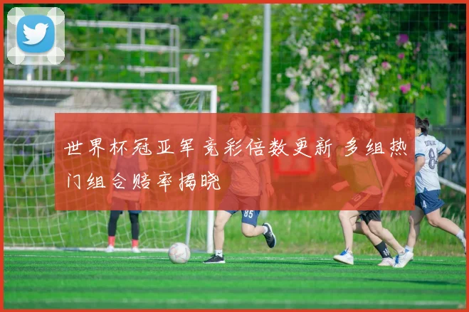 世界杯冠亚军竞彩倍数更新 多组热门组合赔率揭晓