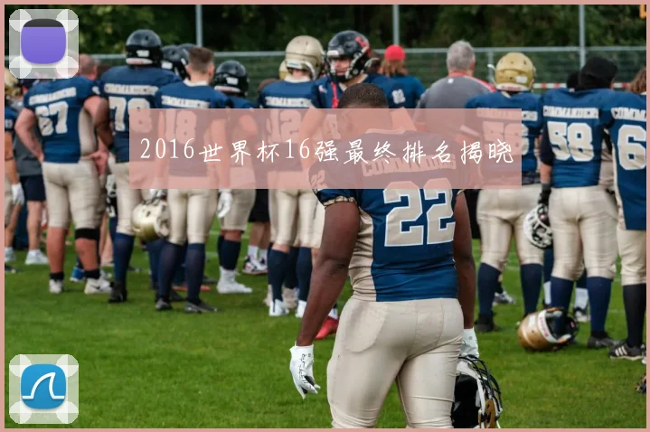2016世界杯16强最终排名揭晓